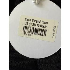 Oh Polly Black Elysia Bodysuit Bandeau Bodysuit Women's Size 6 NEW‎ thumbnail 8