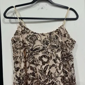 Windsor Pink Sequin Mini Dress Size Small Party Cocktail thumbnail 3