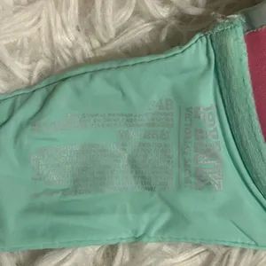 Victoria’s Secret PINK blue lightly lined underwire bra womans 34b thumbnail 7