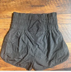Free people size small black, high waisted shorts thumbnail 2