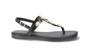 Black Coin Sandals thumbnail 3