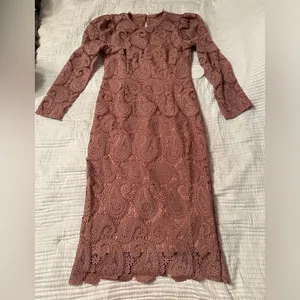 Little Mistress At First Blush Midi Dress - NWT - Size 8 thumbnail 5