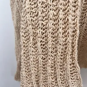 Anthropologie‎ Knitted & Knotted Fringed Circle Cardigan size medium thumbnail 5