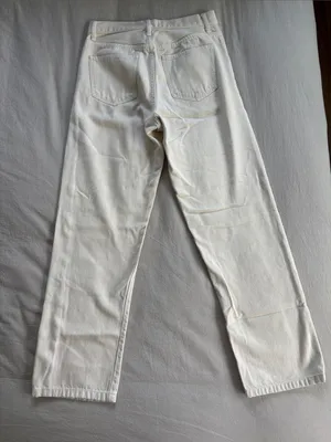 Uniqlo x Comptoir des Cotonniers Ivory Straight Leg Jeans thumbnail 4