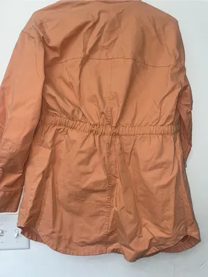NWOT Universal Thread Women’s XS Oversized Coral Utility Field Jacket thumbnail 2