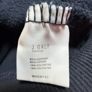 John Galt Brandy Melville Los Angeles 1984 USA Flag Sweatshirt Navy Blue White M thumbnail 5