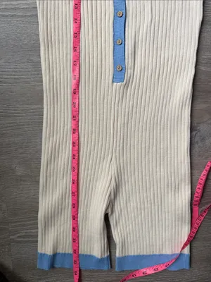 NEW Free People Tennis Time onesie Large thumbnail 11