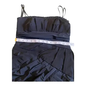 Black Spaghetti Straps Cocktail Evening‎ Party Mini Size 2 thumbnail 2