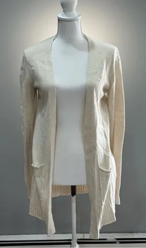Cream Old Navy Oversized Open Sweater Size XS EUC thumbnail 1