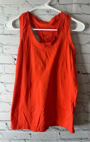 Athleta Women's Sleeveless Athletic Tank Top - Bright Orange medium thumbnail 1