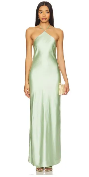 Line & Dot Dress Maxi thumbnail 1