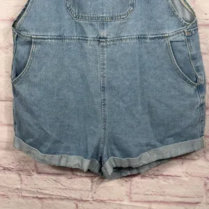 Cider Women’s Large Denim Overalls Shorts thumbnail 3