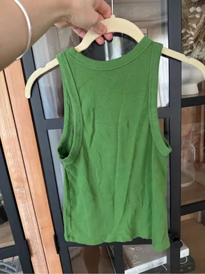 Embroidered limes tank top embroidered high neck a new day target ribbed knit thumbnail 6