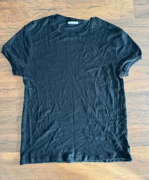 Men’s Zara black knit tee thumbnail 1
