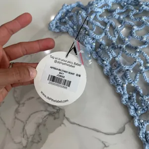 JMP the Label ANTIGUA HEAD SCARF - SKY BLUE thumbnail 4