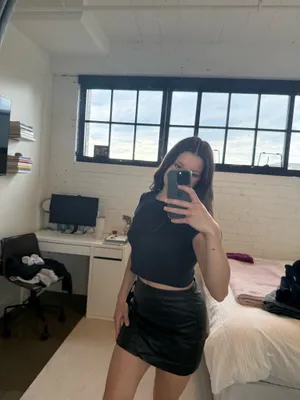 Urban Outfitters Leather Skirt thumbnail 2