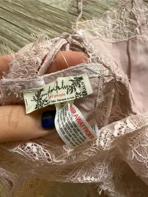 Free People Shimmer On Cami in Lilac thumbnail 5
