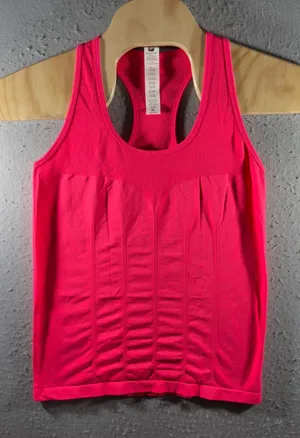 3143 | Fabletics Delta Smooth Operator Seamless Racerback Tank Pink Women's XL thumbnail 1