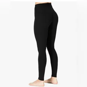 NEW Black Sunzel Workout Leggings High Waist Tummy Control L 28” inseam thumbnail 3