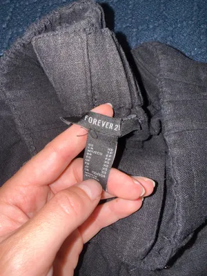 Forever 21 Black Linen Shorts thumbnail 2