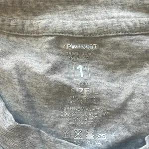 1st Phorm Cropped Long Sleeve Gray Size L thumbnail 3