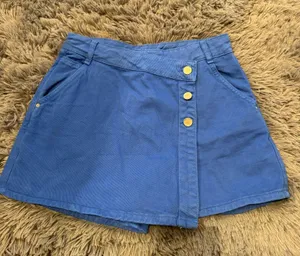 ZARA Navy Blue Skort thumbnail 1