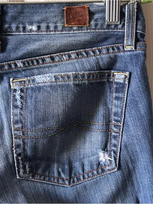 Lucky Brand Vintage Low Rise Cotton Flare Sweet Dream Jeans Sz 6/28 Sweet Dream thumbnail 8