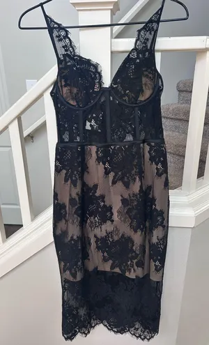 Misha Collection MISA Los Angeles Lace Dress thumbnail 2
