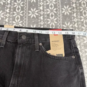 NWT Levi's 94‎ Baggy Jean Open Mind Straight Washed Black 29 x 31 Streetwear thumbnail 11