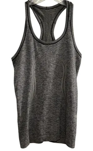Lululemon Women's Black‎ Swiftly Tech Racerback Tank Top Size 6 thumbnail 1