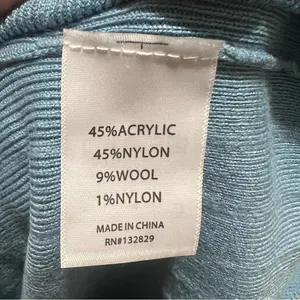 LPA by Revolve ruba one shoulder sweater top in periwinkle thumbnail 8