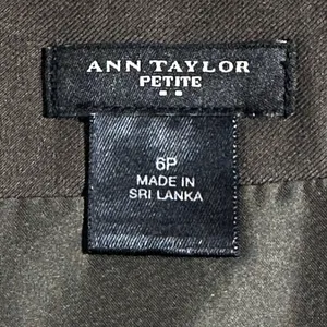 Ann Taylor 6P Brown Wool Blend Pencil Skirt Preppy Office Academia thumbnail 4