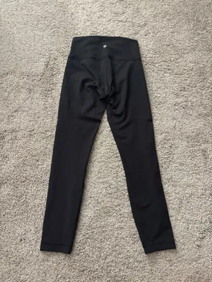 Lululemon Wunder Under HR 25” in Black thumbnail 4