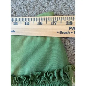 Anthropologie style Green Toile Print Cotton Boho Peasant‎ Skirt Cottagecore thumbnail 15