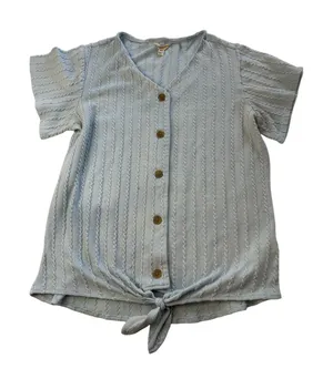 Weatherproof vintage shirt baby blue color‎ with buttons thumbnail 1