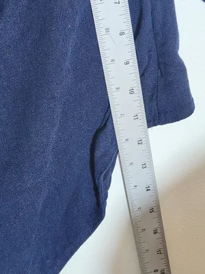 Abercrombie & Fitch Navy Blue One Shoulder Top Asymmetrical Hem Size XS thumbnail 6