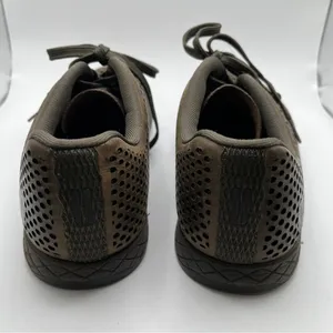 Nobull Perforated Leather Trainer Low Women's Size 10 Mens 8.5 Workout Gym Brown thumbnail 5