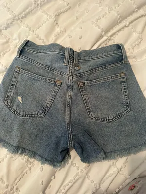 We The Free Free People Denim Shorts thumbnail 3