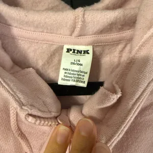 PINK Victoria's Secret Light Pink Zip-Up Hoodie thumbnail 3