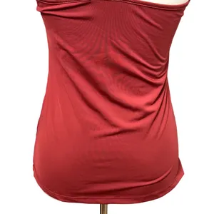 Unlisted Red Racerback Tank Top Size XS Stretch Knit Sleeveless Casual Boho Chic Classic thumbnail 7