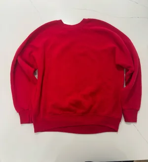 Vintage 80s Nebraska Cornhuskers Tultex Made USA Crewneck Sweatshirt Shield Graphic Large thumbnail 2