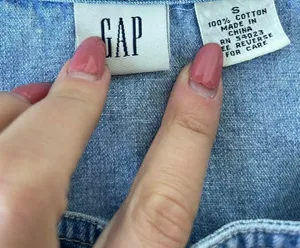 Free People Y2k western denim vest jacket size s thumbnail 4