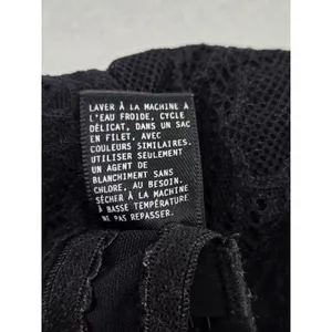 Free Press Black Whimsy Romantic Boudoir Bridal Cottage Lingerie Lace Bralette L thumbnail 6