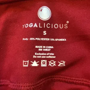 ‎Yogalicious red leggings small thumbnail 6