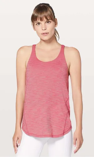 Lululemon Moment to Movement 2-in-1 Tank Cherry Tint Size 4 thumbnail 1