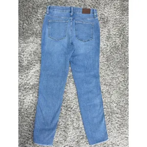 Madewell Women’s Blue Jeans 10” High Rise Skinny Raw Hem Stretch Distressed 29 thumbnail 3