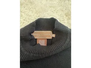 Double D Ranch Black Mock Neck Sleeveless Top XS thumbnail 6