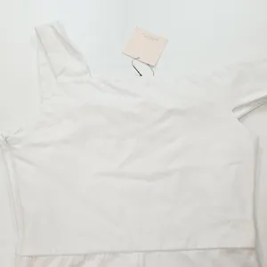 Superdown Fallon Asymmetrical Mini Dress in White Medium thumbnail 8