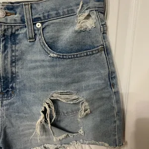 MADEWELL the perfect Jean short‎ distressed size 28 thumbnail 3