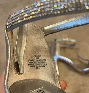 Steve Madden Sparkly Prom Homecoming Heels thumbnail 7